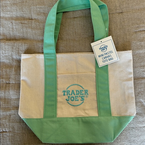 Trader Joe Mini Tote Bag - Picture 1 of 1